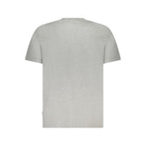 Guess Jeans Gray Cotton Men T-Shirt